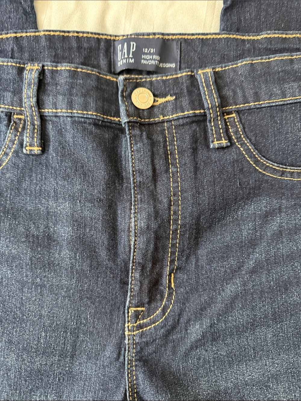 Dark Wash Skinny Jeans - Navy Indigo